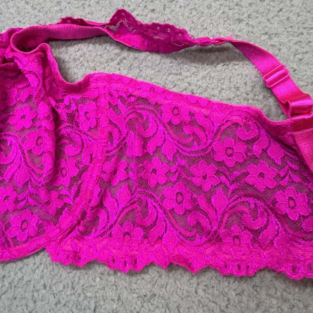 Smart & Sexy Bra 44DD T-Shirt Bra  Hot Pink Underwire Bra - Picture 4 of 9